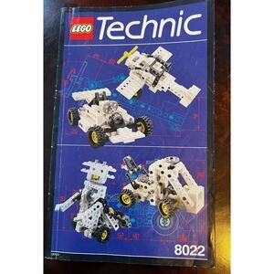 LEGO 8022 TECHNIC Instruction Manual ONLY Multi Model Starter Set Vintage